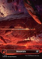 Mountain - Edge of Eternities - Galaxy Foil, Borderless