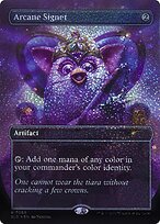 Arcane Signet - Secret Lair Drop - Confetti Foil, Borderless