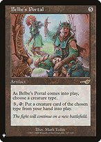 Belbe's Portal - The List