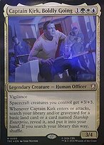 Captain Kirk, Boldly Going - Star Trek Commander