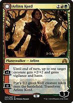 Arlinn Kord // Arlinn, Embraced by the Moon - Shadows over Innistrad Promos - Promo Foil