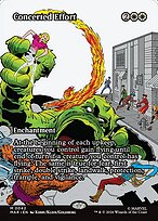Concerted Effort - Marvel Universe - Borderless