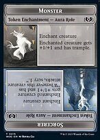 Monster // Sorcerer - Wilds of Eldraine Tokens