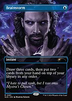Brainstorm - Secret Lair Drop - Borderless