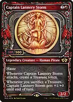 Captain Lannery Storm - Multiverse Legends - Double Rainbow, Showcase