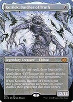 Kozilek, Butcher of Truth - Double Masters 2022 - Textured Foil