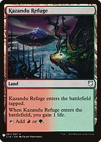 Kazandu Refuge - The List