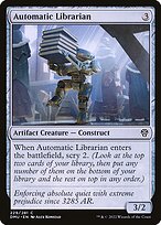 Automatic Librarian - Dominaria United