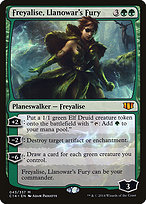 Freyalise, Llanowar's Fury - Commander 2014