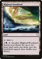 Blighted Woodland - Commander 2018