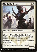 Mardu Hordechief - The List