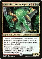 Omnath, Locus of Rage - Battle for Zendikar Promos - Promo Foil