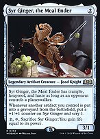 Syr Ginger, the Meal Ender - Wilds of Eldraine Promos - Promo Foil