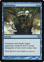 Exhaustion - Ninth Edition - Promo Foil