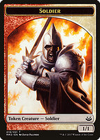 Soldier - Modern Masters 2017 Tokens