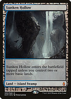 Sunken Hollow - Zendikar Expeditions - Promo Foil