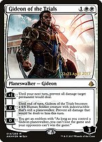 Gideon of the Trials - Amonkhet Promos - Promo Foil