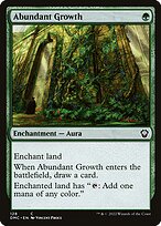 Abundant Growth - Dominaria United Commander