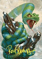 Ohran Frostfang - Commander Masters Art Series - Borderless