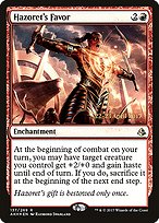 Hazoret's Favor - Amonkhet Promos