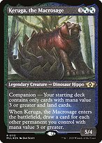 Keruga, the Macrosage - Multiverse Legends - Etched Foil