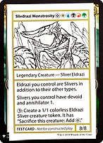 Slivdrazi Monstrosity - Mystery Booster Playtest Cards 2019