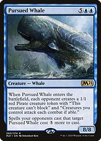 Pursued Whale - Core Set 2021 Promos
