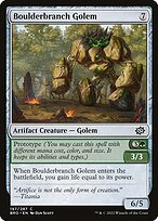 Boulderbranch Golem - The Brothers' War