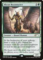 Abzan Beastmaster - Friday Night Magic 2015 - Promo Foil