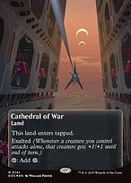 Cathedral of War - Edge of Eternities: Stellar Sights - Galaxy Foil, Borderless