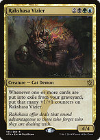 Rakshasa Vizier - Khans of Tarkir Promos - Promo Foil