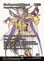 The Emperor, Hell Tyrant (Yawgmoth, Thran Physician) - Final Fantasy: Through the Ages - Borderless