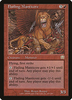 Flailing Manticore - Mercadian Masques