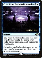 Coax from the Blind Eternities - Eldritch Moon Promos - Promo Foil