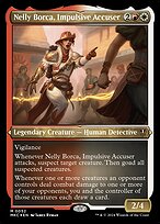 Nelly Borca, Impulsive Accuser - Murders at Karlov Manor Commander - Etched Foil