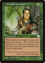 Llanowar Sentinel - Weatherlight