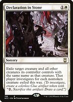 Declaration in Stone - New Capenna Commander