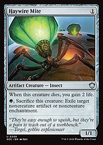Haywire Mite - Secrets of Strixhaven Commander