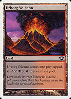 Urborg Volcano - Eighth Edition