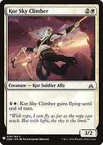 Kor Sky Climber - The List