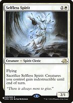 Selfless Spirit - The List