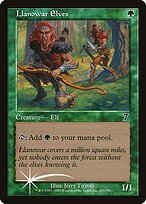 Llanowar Elves - Seventh Edition - Promo Foil