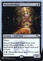 Masterful Ninja - The List (Unfinity Foil Edition) - Promo Foil