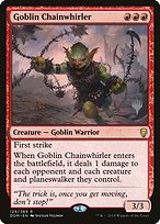 Goblin Chainwhirler - Dominaria Promos