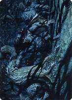 Unnatural Moonrise - Midnight Hunt Art Series - Borderless