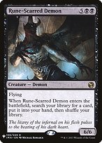 Rune-Scarred Demon - The List