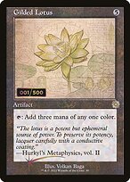 Gilded Lotus - The Brothers' War Retro Artifacts - Double Rainbow