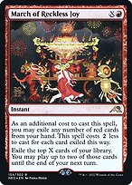 March of Reckless Joy - Kamigawa: Neon Dynasty Promos