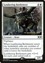 Lumbering Battlement - Ravnica Allegiance Promos