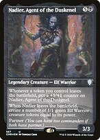 Nadier, Agent of the Duskenel - Commander Legends - Etched Foil